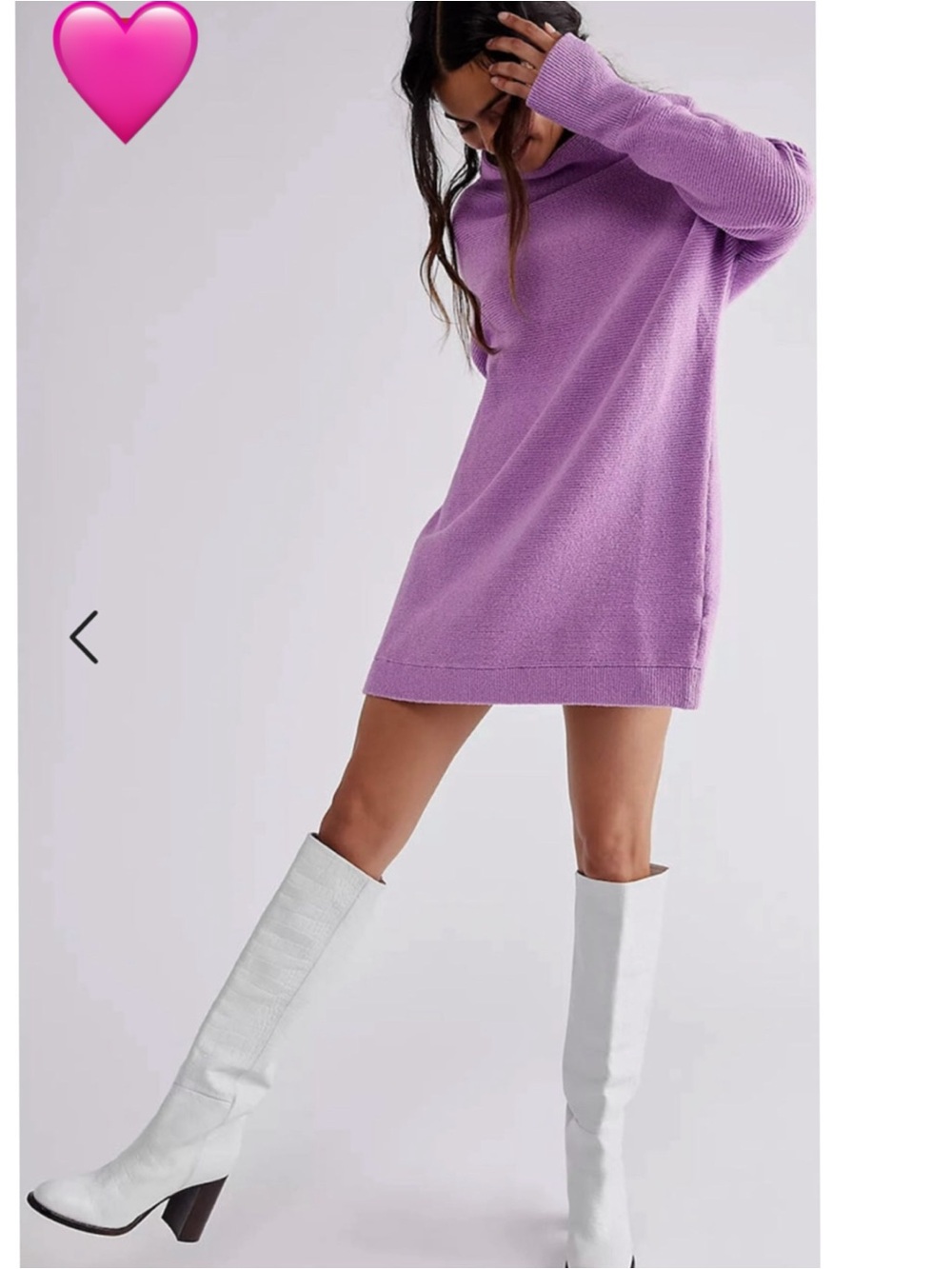 FREE PEOPLE Ottoman Slouchy Tunic/sweater dress